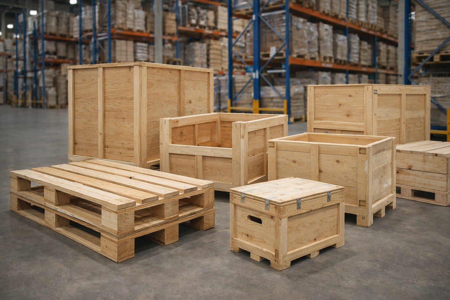 Custom Pallets and Crates
